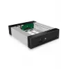 ICY BOX IB-129SSK-B 13,3 cm (5,25 cala) Panel przedni Czarny