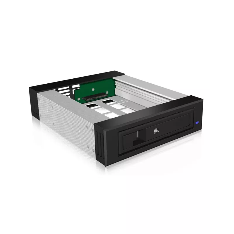ICY BOX IB-129SSK-B 13,3 cm (5,25 cala) Panel przedni Czarny