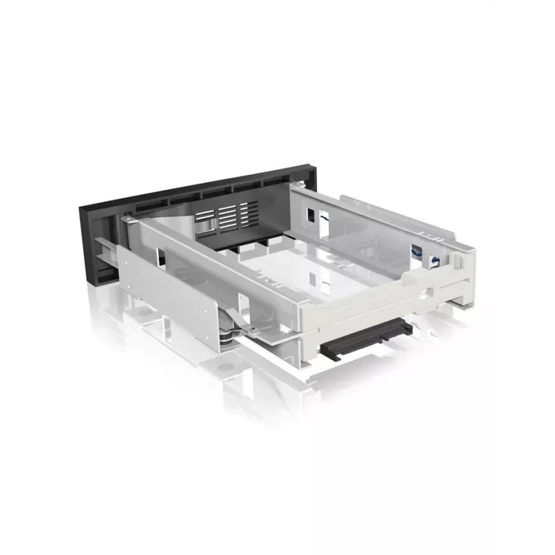 ICY BOX IB-168SK-B 13,3 cm (5,25 cala) Panel nośnika Czarny