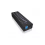 ICY BOX IB-AC6110 USB 3.2 Gen 1 (3.1 Gen 1) Type-B 5000 Mbit/s Czarny