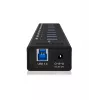 ICY BOX IB-AC6110 USB 3.2 Gen 1 (3.1 Gen 1) Type-B 5000 Mbit/s Czarny