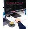 ICY BOX IB-HUB1403 USB 3.2 Gen 1 (3.1 Gen 1) Type-A 5000 Mbit/s Czarny