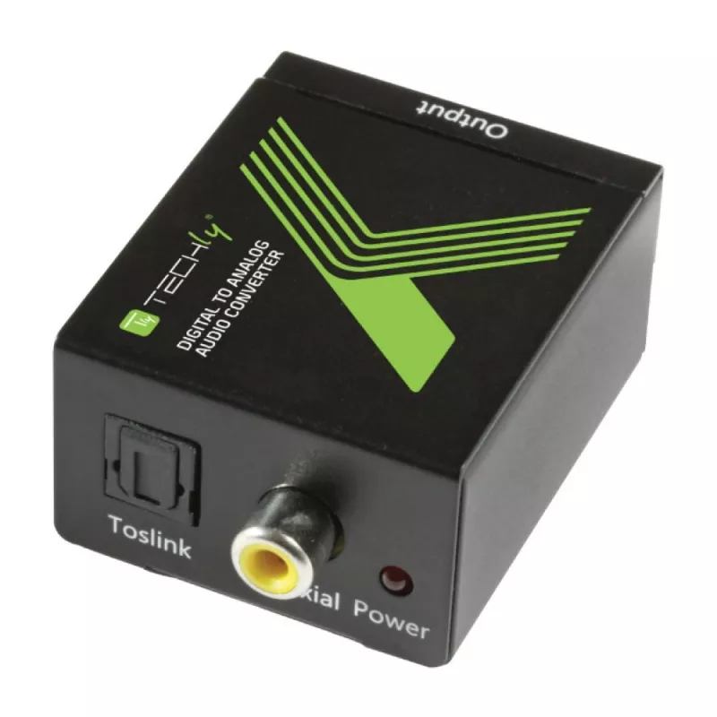 Techly Konwerter Audio z Cyfrowego na Analogowy SPDIF IDATA SPDIF-3