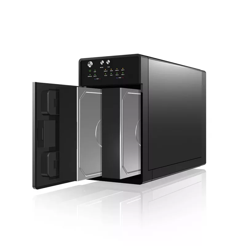 ICY BOX IB-RD3620SU3 macierz dyskowa 0 TB Desktop Czarny