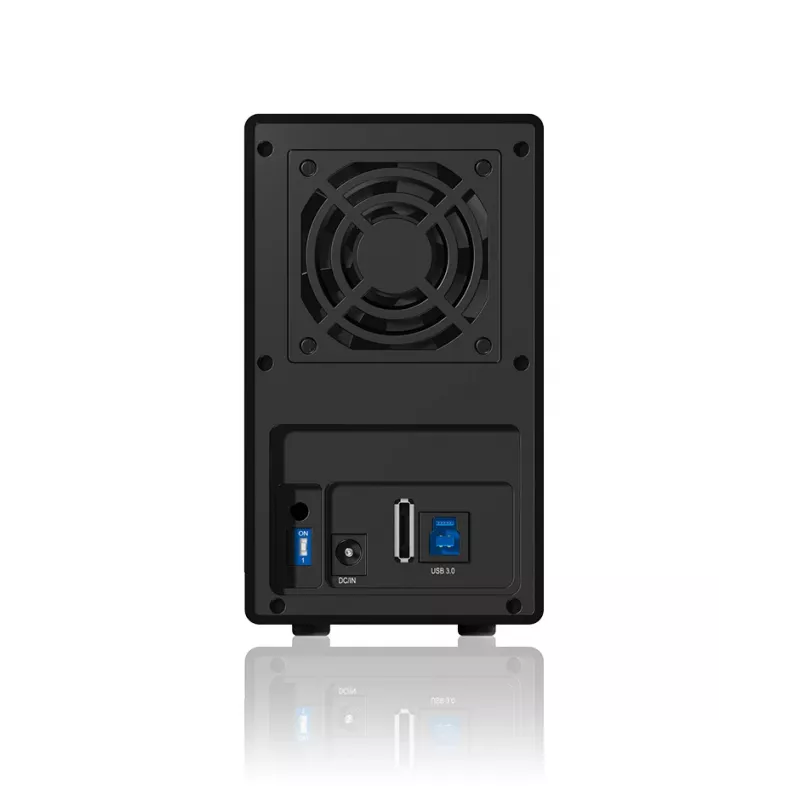 ICY BOX IB-RD3620SU3 macierz dyskowa 0 TB Desktop Czarny