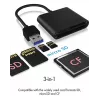 ICY BOX IB-CR301-U3 czytnik kart USB 3.2 Gen 1 (3.1 Gen 1) Czarny