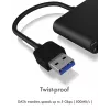 ICY BOX IB-CR301-U3 czytnik kart USB 3.2 Gen 1 (3.1 Gen 1) Czarny