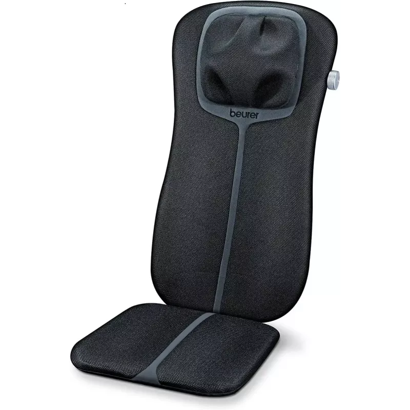 Nakładka masująca na fotel Beurer MG 254 — masażer shiatsu pleców i karku, funkcja ciepła, czarny, 5,4 kg