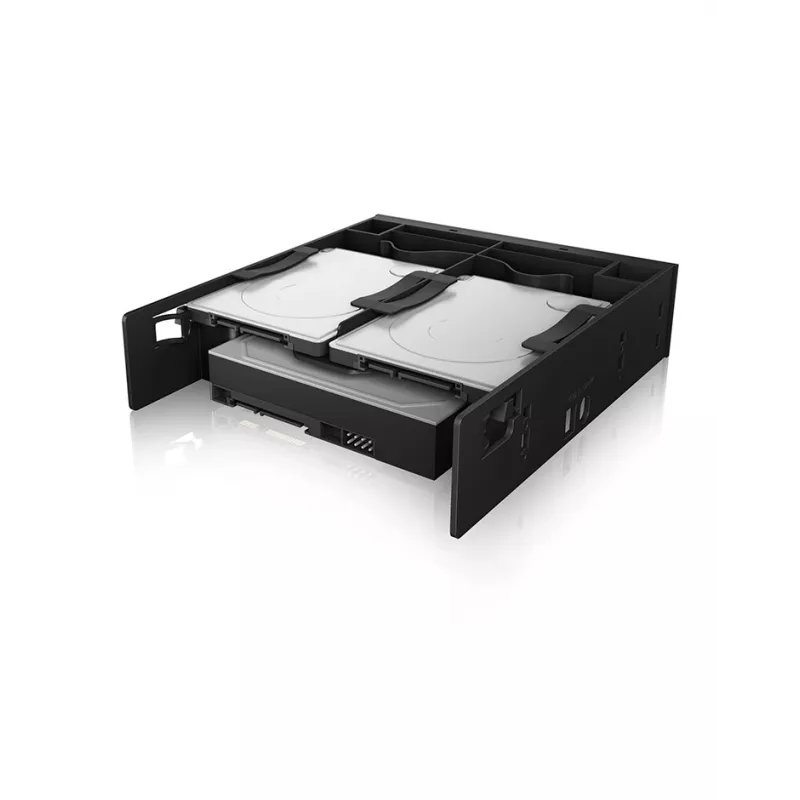 ICY BOX IB-5251, plastik, czarny, Chiny, 147 mm, 175 mm, 40 mm