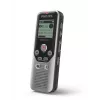Dyktafon Philips DVT1250 z pamięcią wewnętrzną i kartą flash, czarny, szary