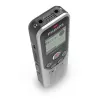 Dyktafon Philips DVT1250 z pamięcią wewnętrzną i kartą flash, czarny, szary