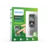 Dyktafon Philips DVT1250 z pamięcią wewnętrzną i kartą flash, czarny, szary