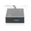 DIGITUS USB 3.0 Hub, 4-port Z zasilaczem 5V/2A Obudowa aluminiowa