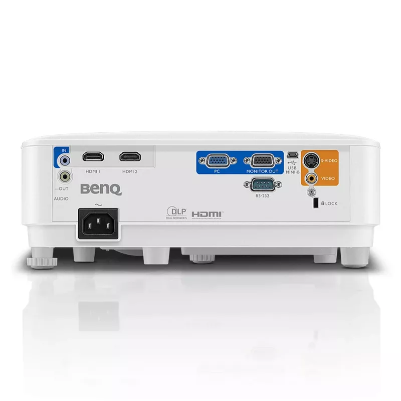 Projektor standardowy BenQ MW550 3500 ANSI lumenów DLP WXGA (1280x800) Biały