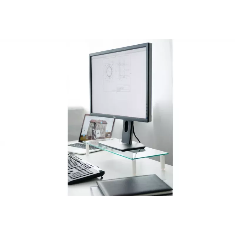 DIGITUS Uniwersalna szklana podstawka pod monitor