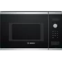 Bosch Serie 4 BFL553MS0 kuchenka mikrofalowa Czarny, Stal nierdzewna Kuchenka mikrofalowa kombinowana Do zabudowy 25 L 900 W