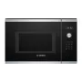 Kuchenka mikrofalowa kombinowana Bosch Serie 6 BEL554MS0 — do zabudowy, 900 W, 25 l, grill kwarcowy, termoobieg, stal nierdzewna