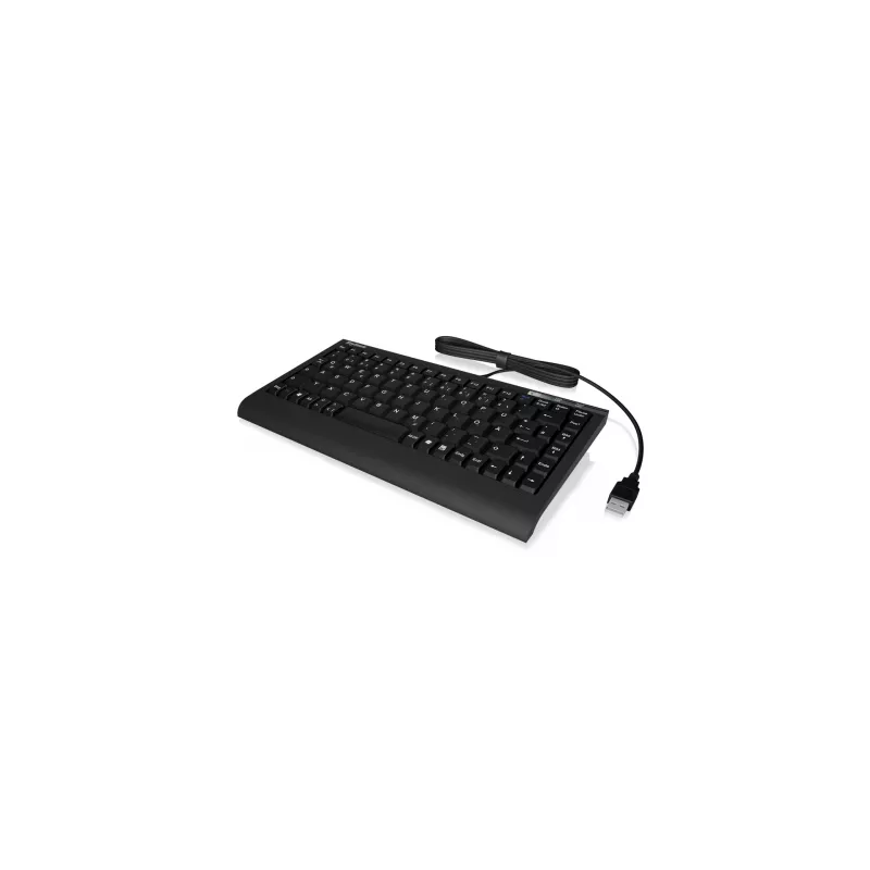 KeySonic ACK-595C+ (US) klawiatura Dom USB QWERTY US English Czarny