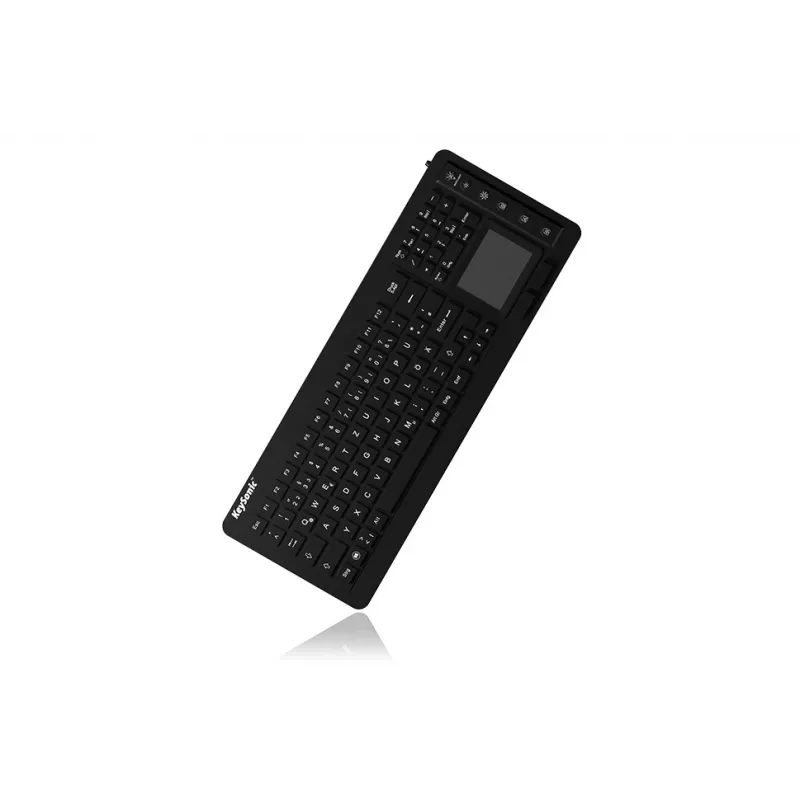 Klawiatura KeySonic KSK-6231 INEL (US) Industrialna USB QWERTY US Angielska Czarna