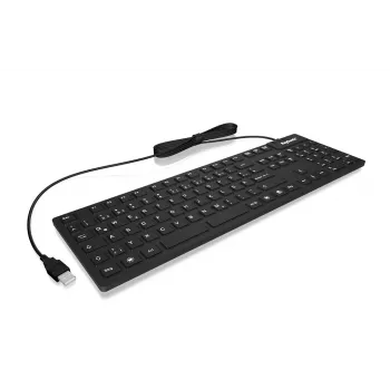 KeySonic KSK-8030 IN (US) klawiatura Przemysłowa USB QWERTY US English Czarny