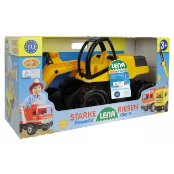 Lena GIGA TRUCKS Excavator Pro, Koparka, 3 lata, Czarny, Żółty