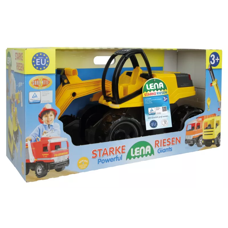 Lena GIGA TRUCKS Excavator Pro, Koparka, 3 lata, Czarny, Żółty