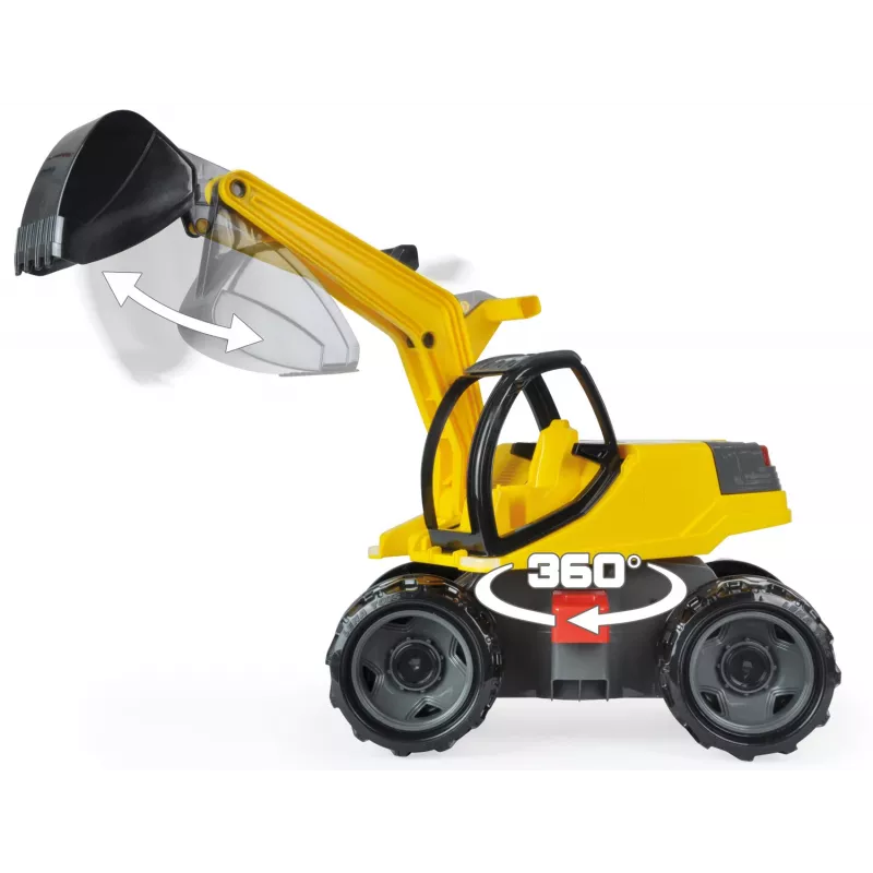 Lena GIGA TRUCKS Excavator Pro, Koparka, 3 lata, Czarny, Żółty