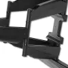 Techly 40-80 Ultra cienki Full Motion Uchwyt ścienny do telewizora LCD Czarny” ICA-PLB 172L