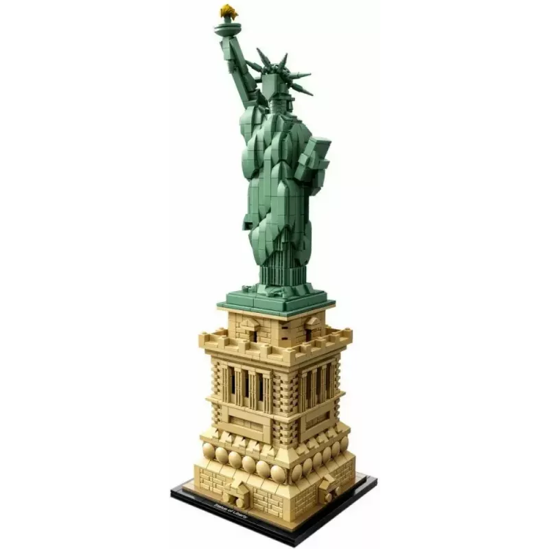 Zestaw konstrukcyjny LEGO Architecture Statua Wolności 21042 — 1685 elementów, szczegółowy model Statuy Wolności