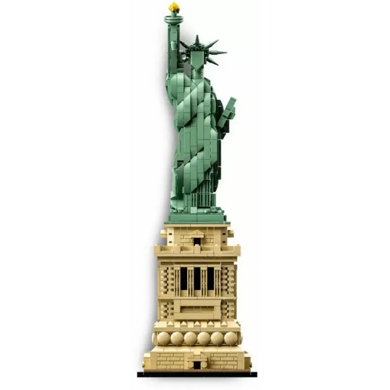 Zestaw konstrukcyjny LEGO Architecture Statua Wolności 21042 — 1685 elementów, szczegółowy model Statuy Wolności