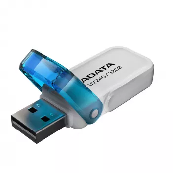 Pamięć USB ADATA UV240 32 GB USB Type-A 2.0, biała, obudowa z nakładką