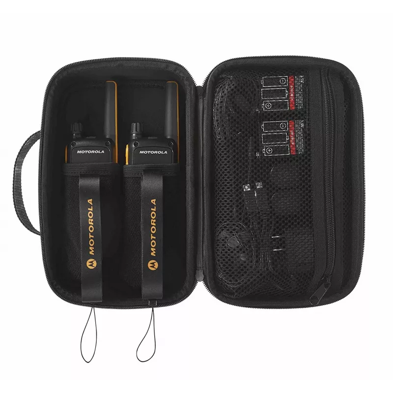 Motorola Talkabout T82 Extreme Twin Pack radiotelefon dwukierunkowy 16 kanałów czarny, pomarańczowy