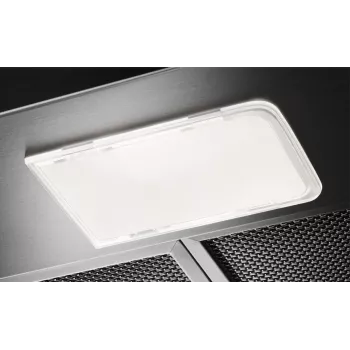 Okap kuchenny ścienny Electrolux LFC319X, stal nierdzewna, 898×(69–102)×450 mm, 420 m³/h, 3 prędkości, filtry metalowe