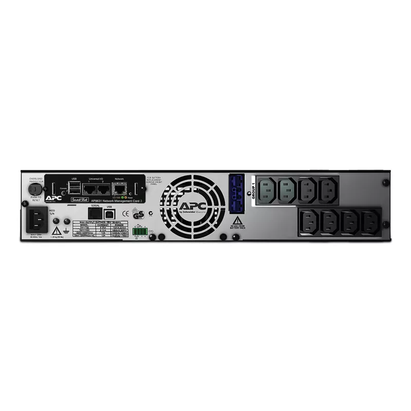 APC Smart-UPS X SMX750INC - 750VA, 8 wyjść C13, USB, rozszerzalny czas podtrzymania, NMC