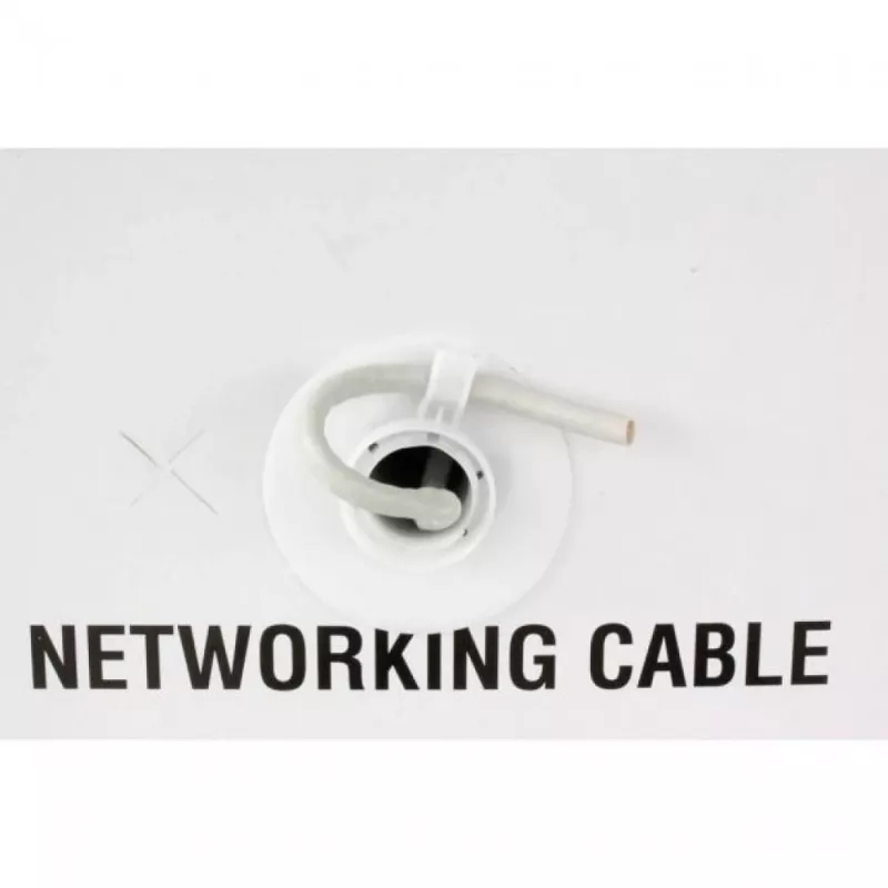 Kabel sieciowy Techly ITP9-FLU-0305 szary 305 m Cat6 U/UTP (UTP)