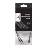 Adapter audio Gembird CCA-418M, gniazdo 3,5 mm na 2 × wtyk 3,5 mm, 0,2 m, czarny