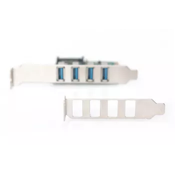 DIGITUS USB 3.0, 4 Porty, karta dodatkowa PCI-e 4 porty A/F zewnętrzne, chipset VL805