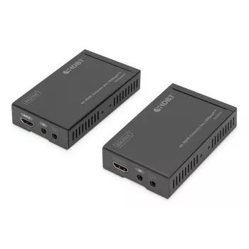 DIGITUS 4K HDMI Extender Set, HDBaseT 70 m over kabel sieciowy (Cat 5E, 6, 7) UHD 4K2K/30 Hz
