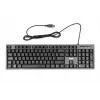 Zestaw przewodowej klawiatury i myszy IBOX IKMS606 — pełnowymiarowa klawiatura QWERTY UK English, USB, czarna, mysz 800 DPI