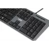 Zestaw przewodowej klawiatury i myszy IBOX IKMS606 — pełnowymiarowa klawiatura QWERTY UK English, USB, czarna, mysz 800 DPI