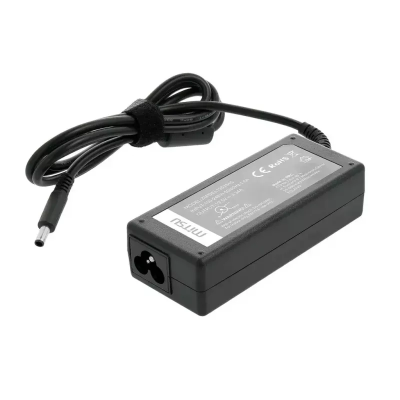 Zasilacz MITSU 5ZM018 19,5V 3,34A z wtyczką 4,5×3,0 mm do Dell