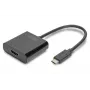 DIGITUS Adapter USB Type-C na HDMI, 4K/30 Hz długość kabla: 20 cm czarny