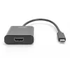 DIGITUS Adapter USB Type-C na HDMI, 4K/30 Hz długość kabla: 20 cm czarny