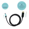 Adapter kablowy i-tec USB-C na DisplayPort 4K/60 Hz 150 cm