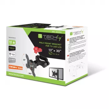 Techly ICALCD100BK Biurko Czarny