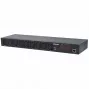 Intellinet 19 inch inteligentny PDU 8-portowy, 19 inch do montażu w szafie rack, inteligentny rozdzielacz zasilania C13; monitoruje moc, temperaturę i wilgotność