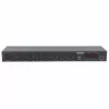Intellinet 19 inch inteligentny PDU 8-portowy, 19 inch do montażu w szafie rack, inteligentny rozdzielacz zasilania C13; monitoruje moc, temperaturę i wilgotność