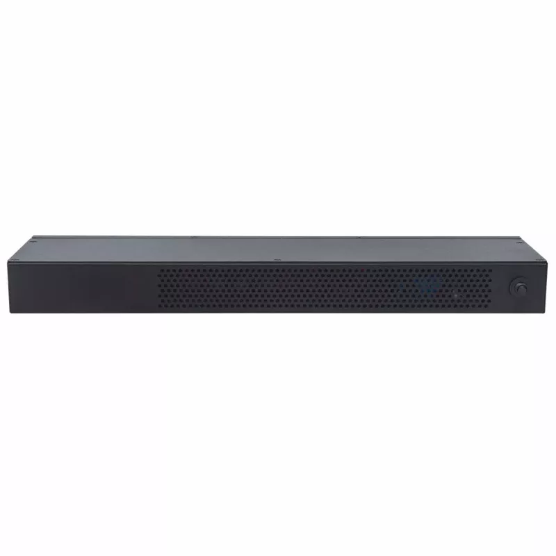 Intellinet 19 inch inteligentny PDU 8-portowy, 19 inch do montażu w szafie rack, inteligentny rozdzielacz zasilania C13; monitoruje moc, temperaturę i wilgotność