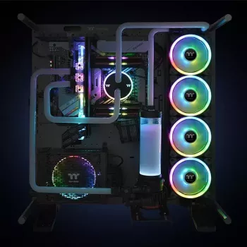 Wentylator chłodnicy Thermaltake Riing Trio 12 LED RGB, edycja TT Premium