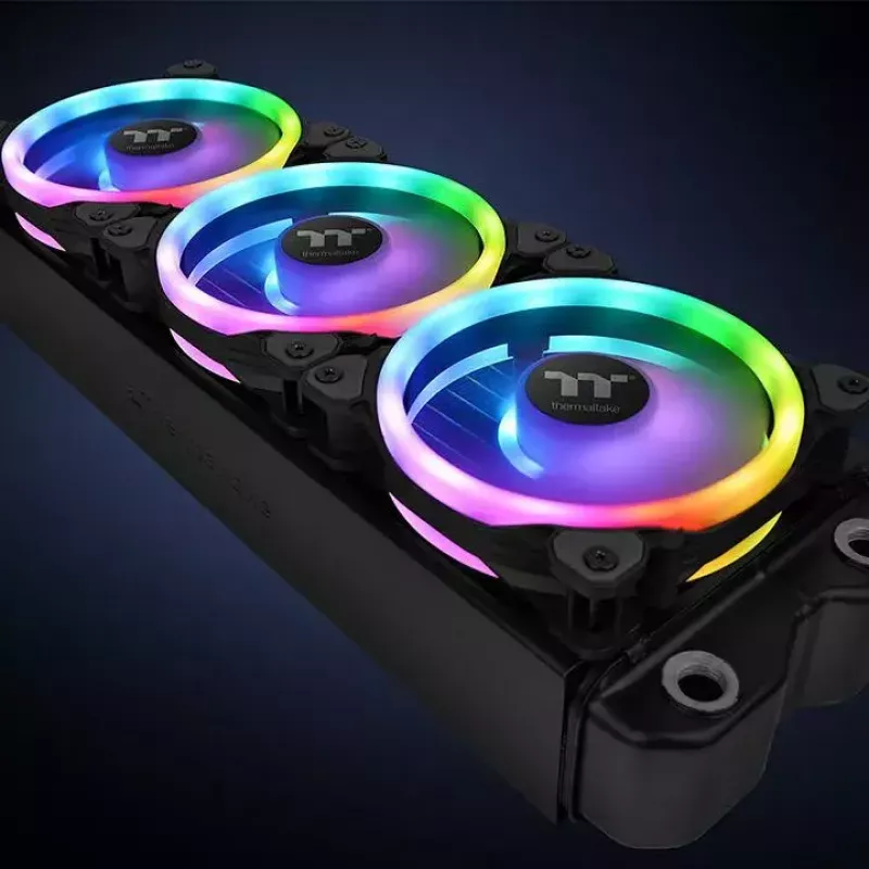 Wentylator chłodnicy Thermaltake Riing Trio 12 LED RGB, edycja TT Premium